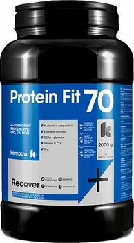 Protéine multi-composants Kompava ProteinFit 70 Banane 2000 g Protéine multi-composants - 1