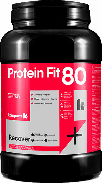 Protéine de lactosérum Kompava ProteinFit Vanille 2000 g Protéine de lactosérum