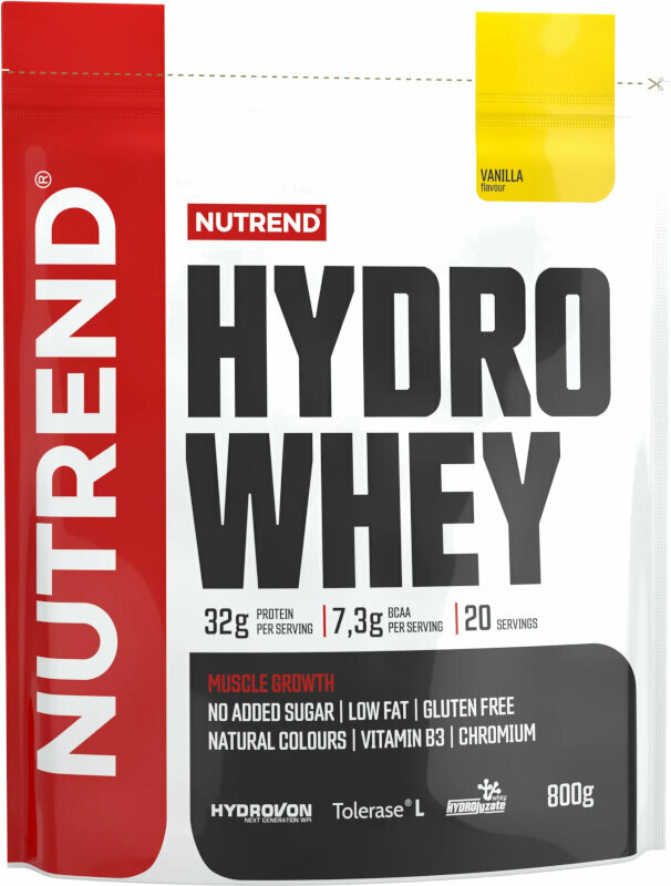 Proteinisolat NUTREND Hydro Whey Vanille 800 g Proteinisolat