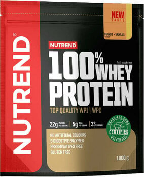 Protéine de lactosérum NUTREND 100% Whey Protein Mango/Vanilla 1000 g Protéine de lactosérum - 1