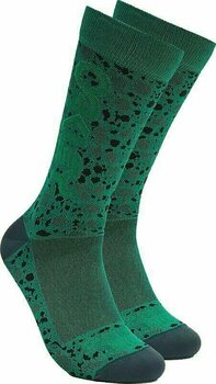 Cyklo ponožky Oakley Maven MTB Socks Green Frog M Cyklo ponožky - 1