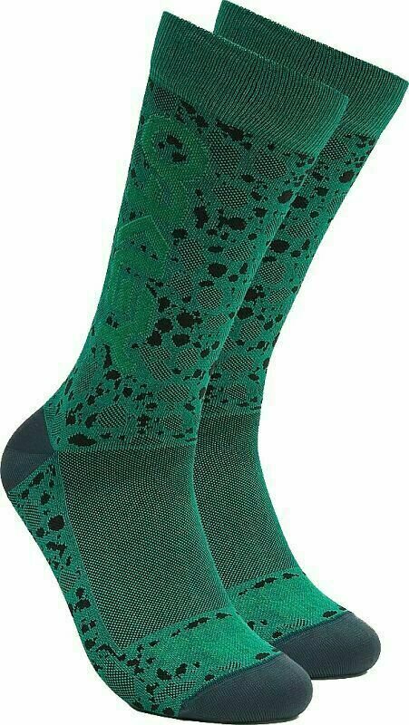 Cyklo ponožky Oakley Maven MTB Socks Green Frog L Cyklo ponožky
