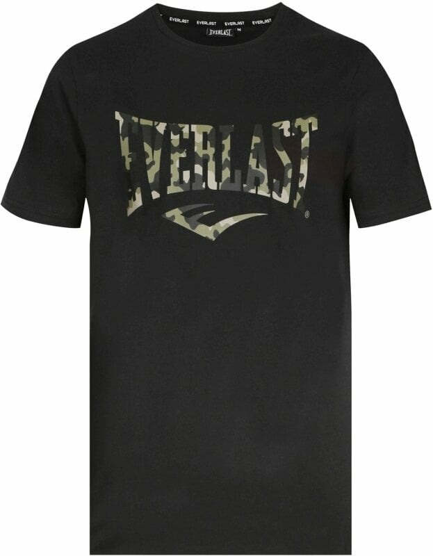 Fitness T-Shirt Everlast Spark Camo Mens T-Shirt Black XL Fitness T-Shirt