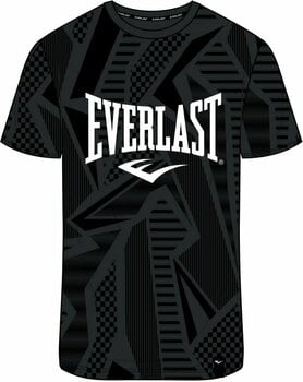 Фитнес тениска Everlast Randall Mens T-Shirt All Over Black S Фитнес тениска - 1