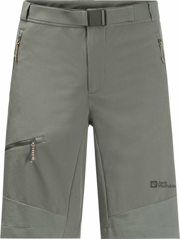Pantalones cortos para exteriores Jack Wolfskin Ziegspitz Shorts M Gecko Green L Pantalones cortos para exteriores