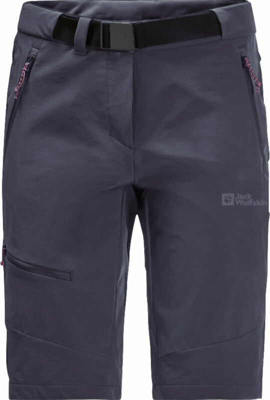 Pantaloncini outdoor Jack Wolfskin Ziegspitz Shorts W Graphite S Pantaloncini outdoor