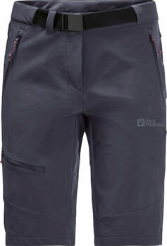 Pantalones cortos para exteriores Jack Wolfskin Ziegspitz Shorts W Graphite S Pantalones cortos para exteriores - 1