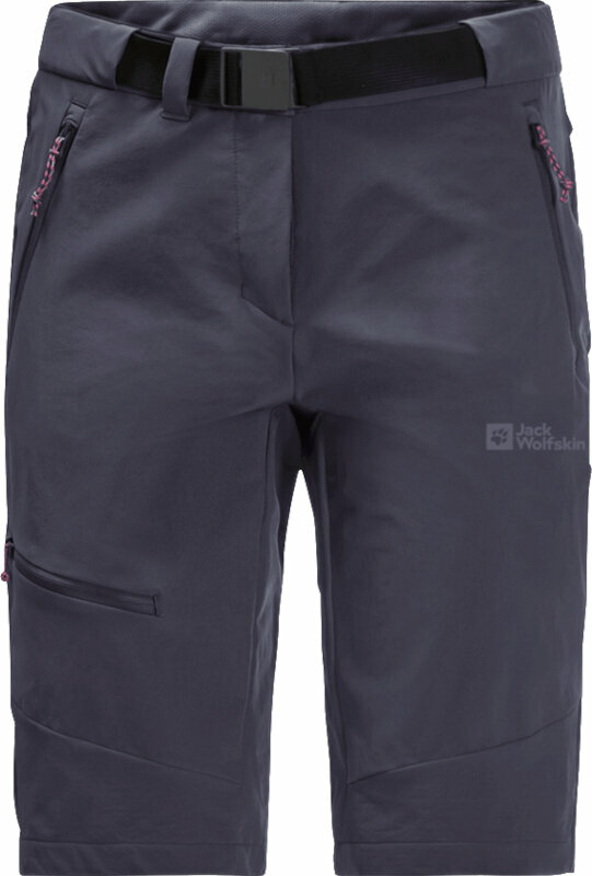 Shorts outdoor Jack Wolfskin Ziegspitz Shorts W Graphite M Shorts outdoor