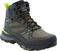 Moške outdoor cipele Jack Wolfskin Force Striker Texapore Mid M Lime/Dark Green 42,5 Moške outdoor cipele