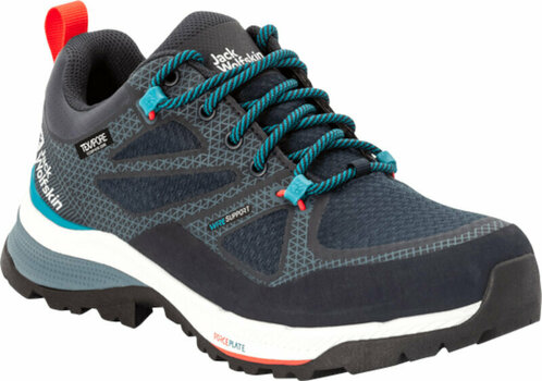 Womens Outdoor Shoes Jack Wolfskin Force Striker Texapore Low W Dark Blue/Blue 37,5 Womens Outdoor Shoes - 1