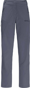 Spodnie outdoorowe Jack Wolfskin Glastal Pants W Dolphin S-M Spodnie outdoorowe - 1