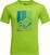 Majica na prostem Jack Wolfskin Peak Graphic T M Fresh Green M Majica s kratkimi rokavi