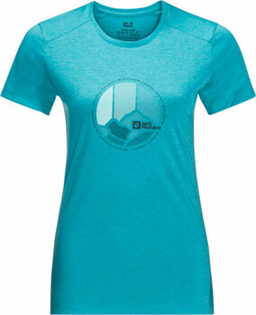 T-shirt outdoor Jack Wolfskin Crosstrail Graphic T W Scuba S T-shirt outdoor - 1