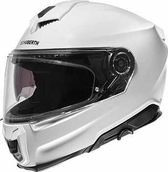 Capacete Schuberth S3 Glossy White 2XL Capacete - 1