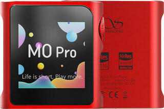 Leitor de música portátil Shanling M0 Pro Leitor de música Red