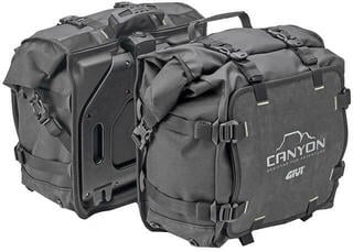 Sacos laterais, alforges para motociclos Givi GRT720 Canyon Pair Water Resistant Side Bags 25L Saco