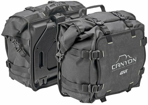 Motorcycle Side Case / Saddlebag Givi GRT720 Canyon Pair of Water Resistant Side Bags 25 L - 1