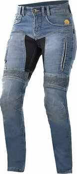 Calças de ganga para motociclismo Trilobite 661 Parado Slim Fit Ladies Level 2 Blue 34 Calças de ganga para motociclismo - 1
