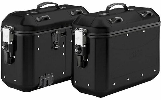 Moto bočne torbe / Bočni kofer Givi Trekker Dolomiti 36 Black Line (2-pack) Monokey 36 L - 1