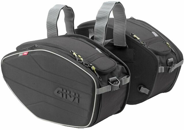 Zijtas / Zijkoffer Givi EA101B Pair of Small Expandable Saddle Bags 30 L