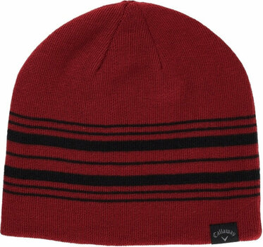 Winter Hut Callaway Tour Authentic Reversible Beanie Cardinal Red - 1