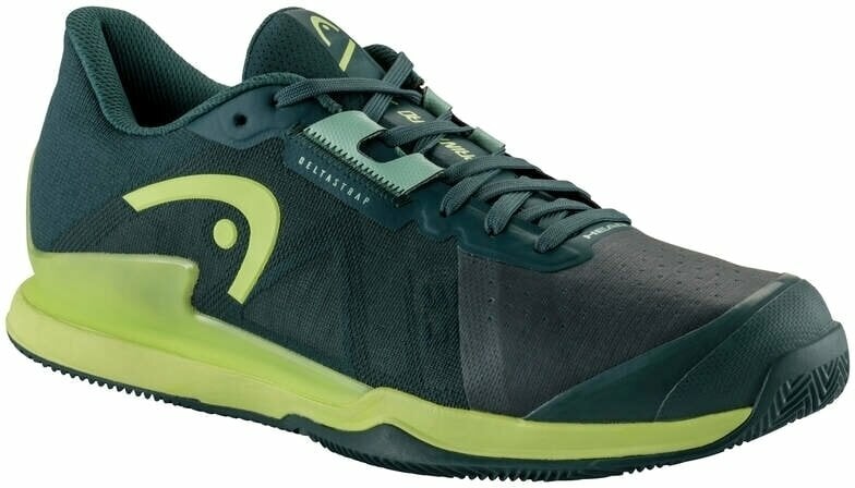 Férfi tenisz cipők Head Sprint Pro 3.5 Clay Men Forest Green/Light Green 40,5 Férfi tenisz cipők