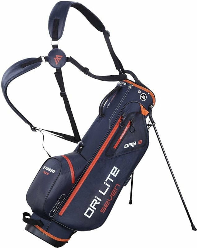 Golfbag Big Max Dri Lite Seven G Steel Blue/Rust/White Golfbag