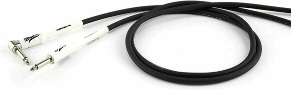 Инструментален кабел PROEL BRV120LU5BK Бял 5 m Директен - Ъглов - 1