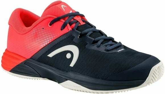 Men´s Tennis Shoes Head Revolt Evo 2.0 Clay Men Blueberry/Fiery Coral 40,5 Men´s Tennis Shoes - 1