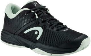Pantofi de tenis pentru femei Head Revolt Evo 2.0 Women Black/Aqua