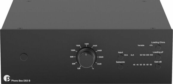 Hi-Fi Phono Preamp Pro-Ject Phono Box DS3 B Hi-Fi Phono Preamp - 1