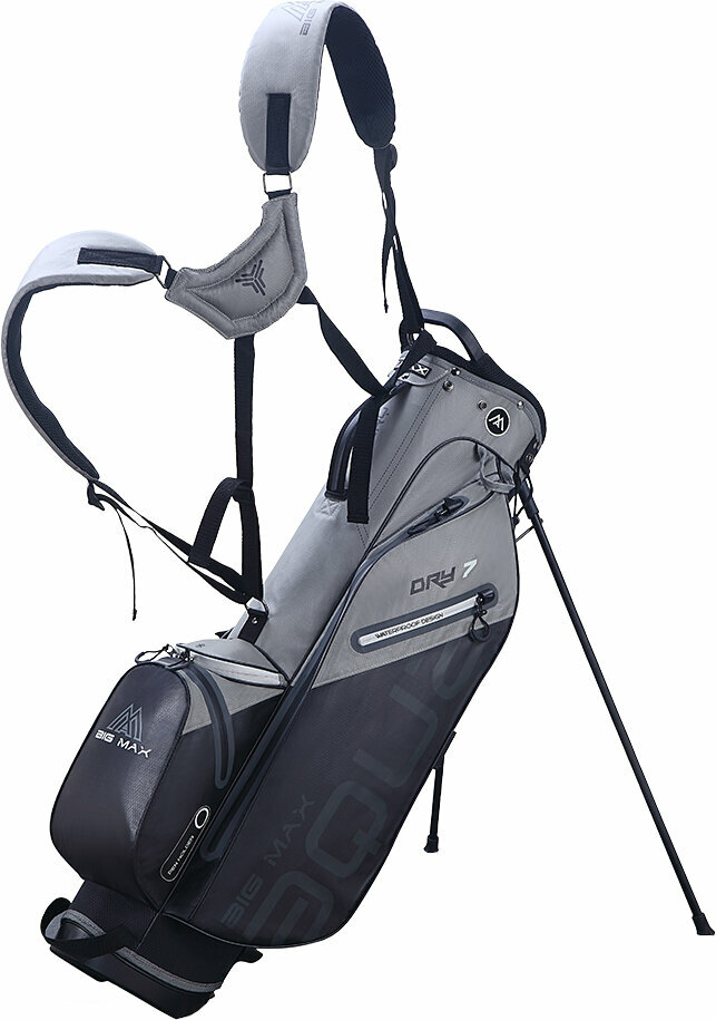 Golf torba Stand Bag Big Max Aqua Seven G Grey/Black Golf torba Stand Bag