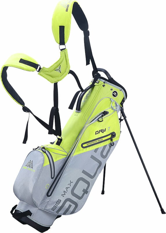 Golf torba Stand Bag Big Max Aqua Seven G Lime/Silver Golf torba Stand Bag