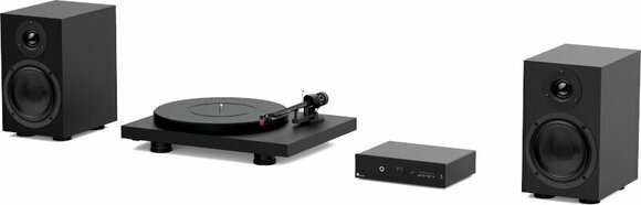 Kit Turntable Pro-Ject Colourful Audio System Black Kit Turntable - 1