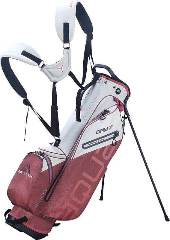 Golf Bag Big Max Aqua Seven G Off White/Merlot Golf Bag