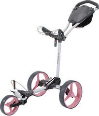 Manual Golf Trolley Big Max Blade Trio White/Pink Manual Golf Trolley