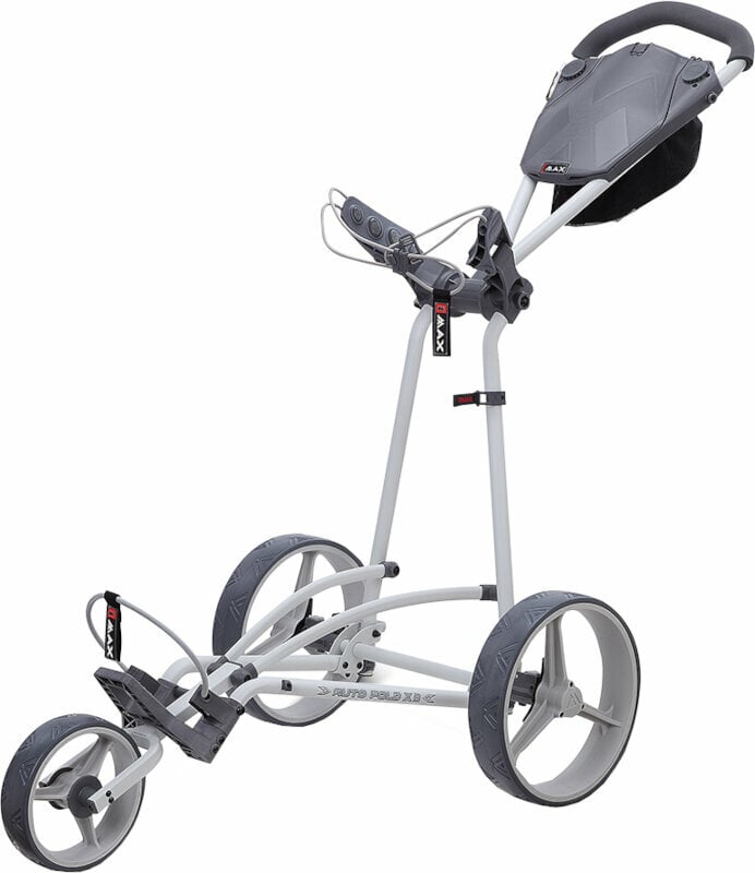 Ръчна количка за голф Big Max Autofold X2 Grey/Charcoal Ръчна количка за голф