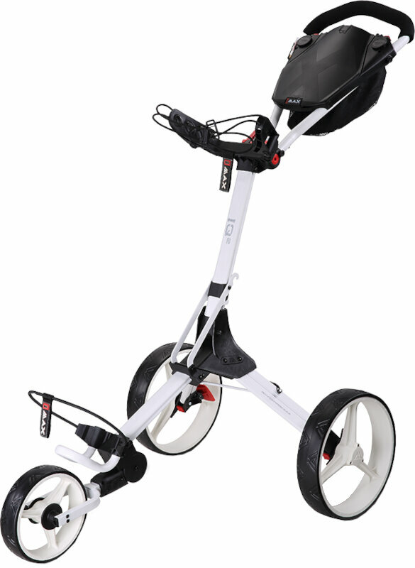 Ročni voziček za golf Big Max IQ² White Ročni voziček za golf