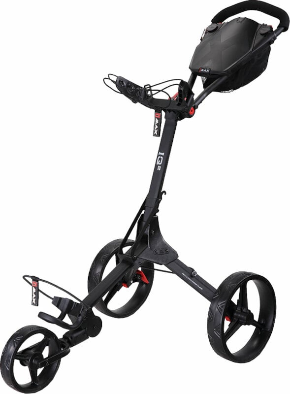 Ръчна количка за голф Big Max IQ² Phantom Black Ръчна количка за голф