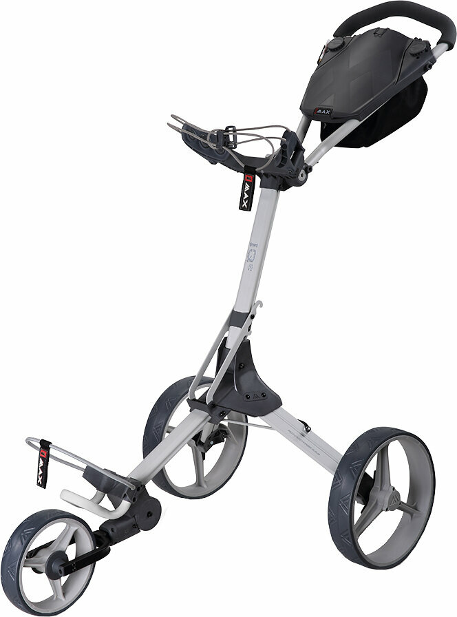 Manuální golfové vozíky Big Max IQ² Grey/Charcoal Manuální golfové vozíky