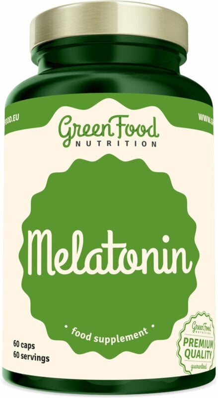 Egyéb étrend-kiegészítők Green Food Nutrition Melatonin Ízesítés nélkül Egyéb étrend-kiegészítők
