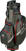 Golf torba Cart Bag Big Max Aqua Silencio 4 Organizer Charcoal/Black/Red Golf torba Cart Bag