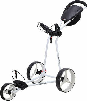 Ročni voziček za golf Big Max Ti Two White Ročni voziček za golf - 1