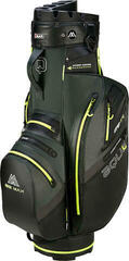 Bolsa para carrito de golf Big Max Aqua Silencio 4 Organizer Forest Green/Black/Lime Bolsa para carrito de golf