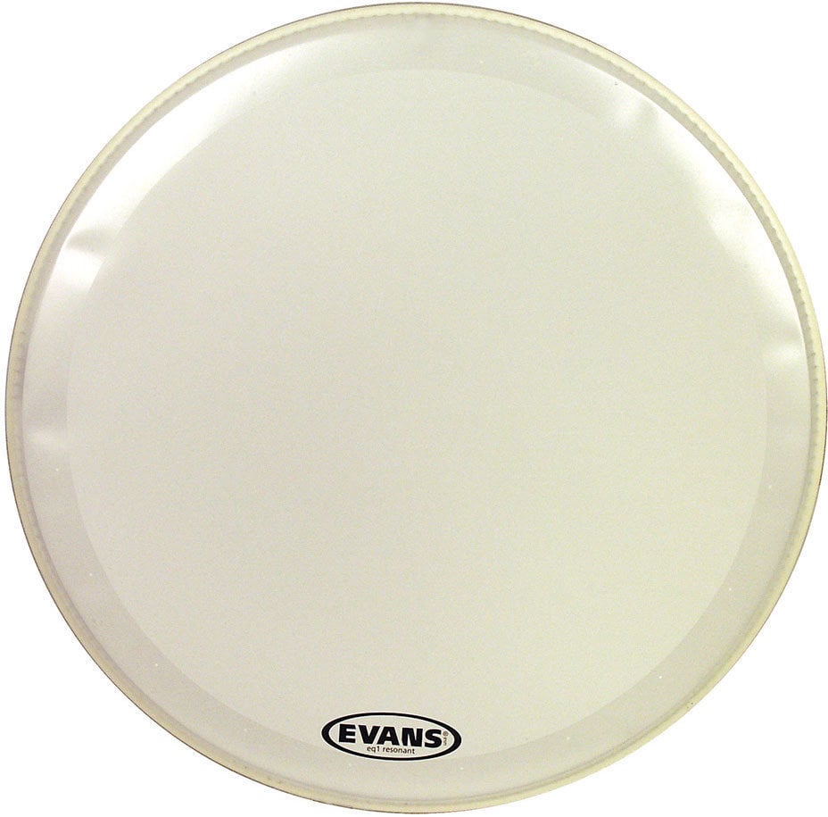 Rezonančná blana na bubon Evans 24'' EQ1 Resonant Frosted