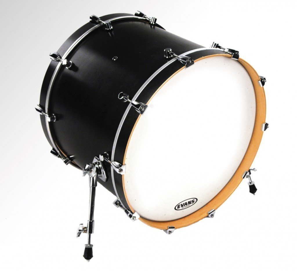 Кожа за барабани резонансна Evans 26'' EQ1 Resonant Coated White