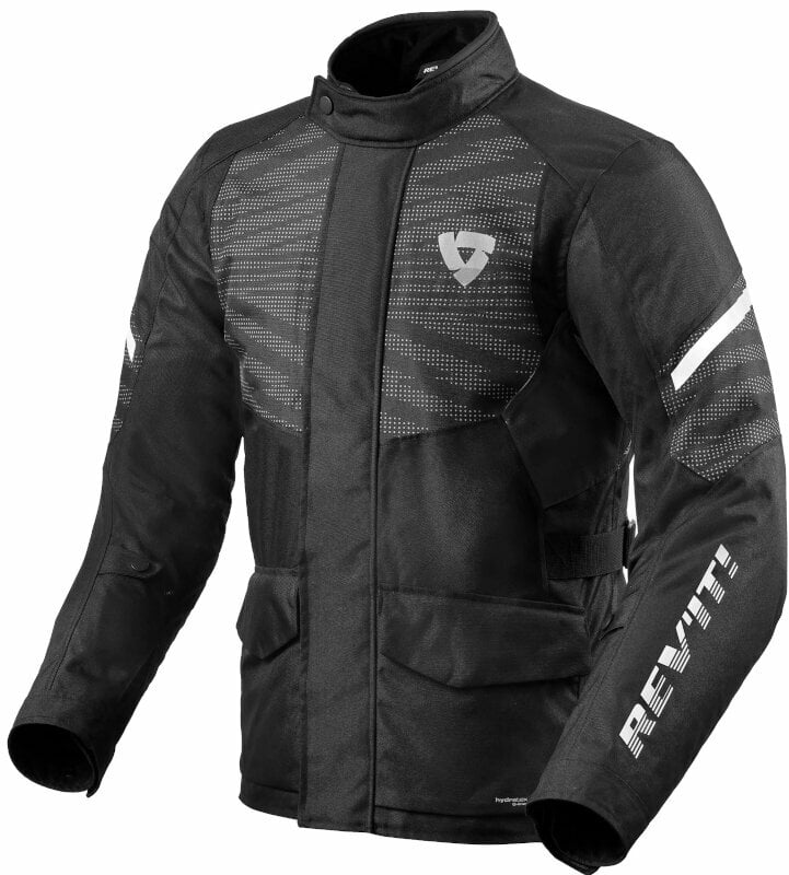 Rev'it! Jacket Duke H2O Black 6XL Textildzseki