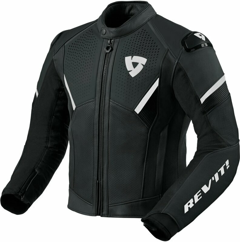 Usnjena jakna Rev'it! Jacket Matador Black/White 58 Usnjena jakna