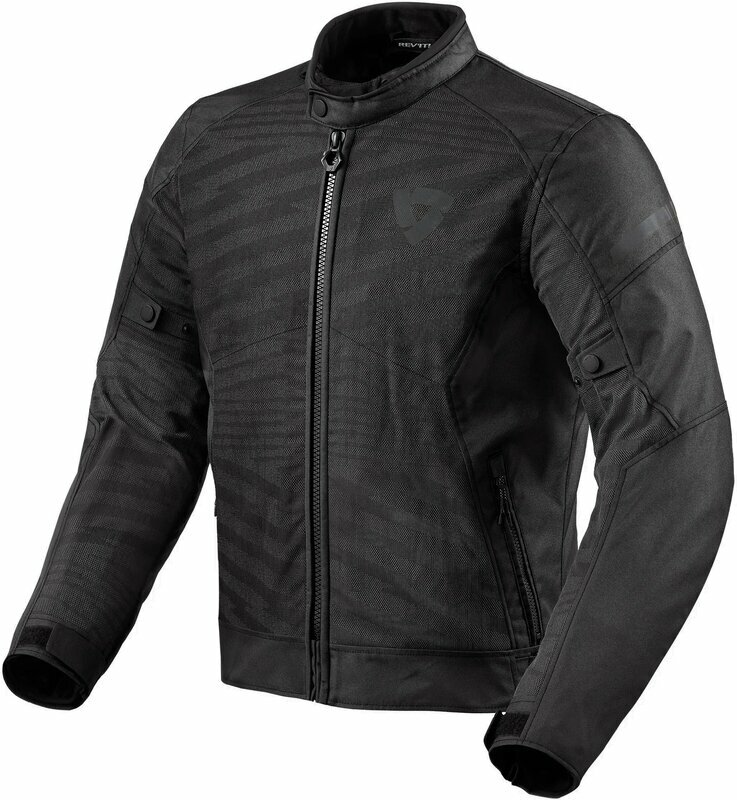 Textilná bunda Rev'it! Jacket Torque 2 H2O Black 4XL Textilná bunda