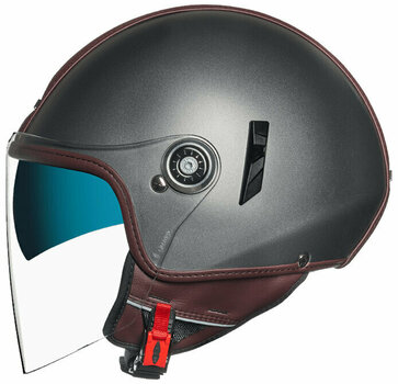 Helmet Nexx SX.60 Brux Titanium/Bordeaux M Helmet - 1